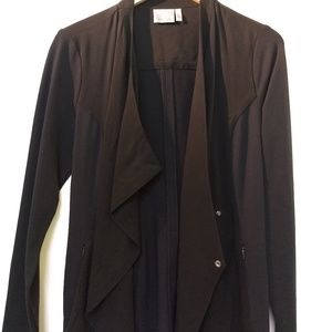 Athleta draped Yama Blazer asymmetrical